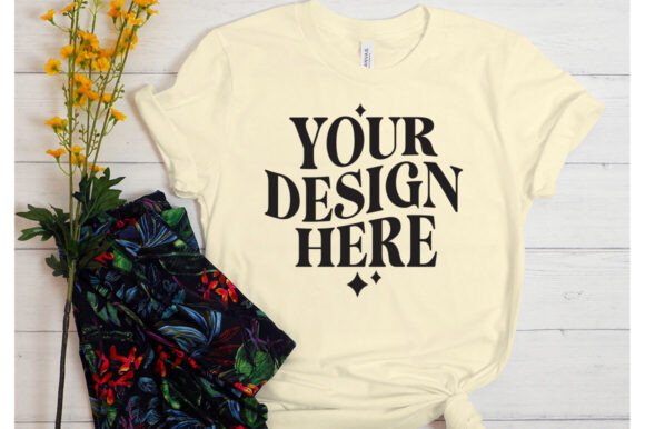 Bella Canvas Natural Mockup: Premium Graphics for Product Mockups