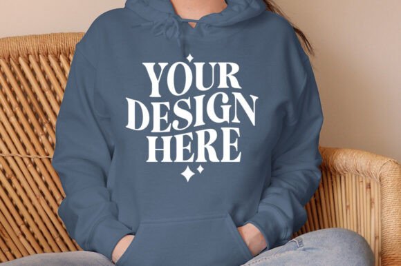 Gildan 18500 Hoodie Mockup: Essential Graphics