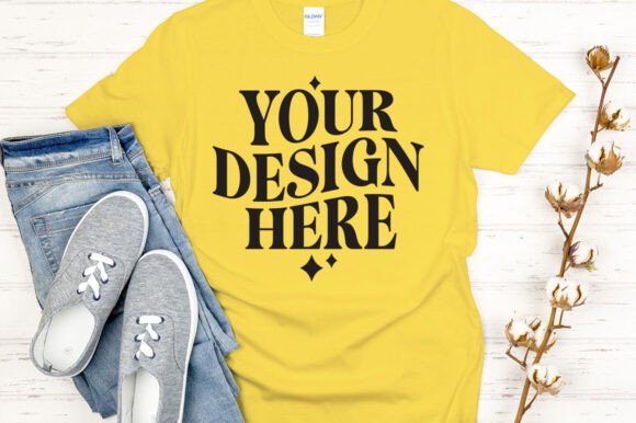 Gildan 64000 Mockup Daisy: A Designer's Review