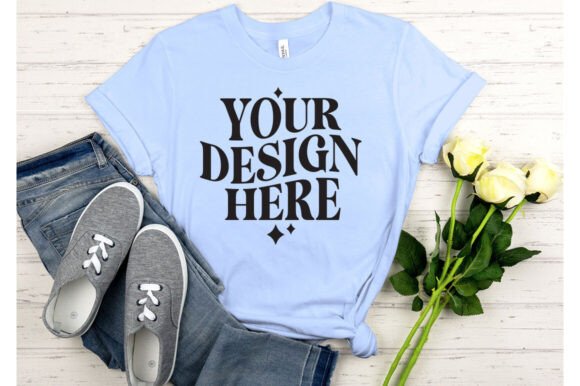 Valentine's BC3001 Mockup: Graphics & Product Mockups